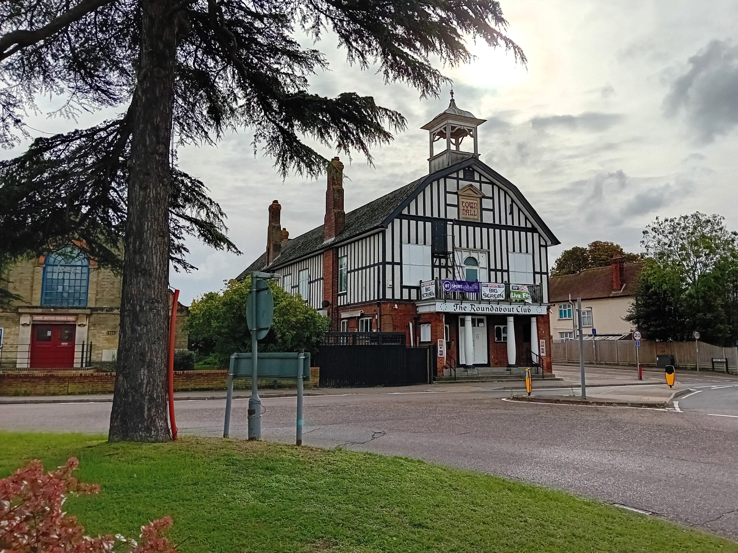 Sandy Town Hall centre